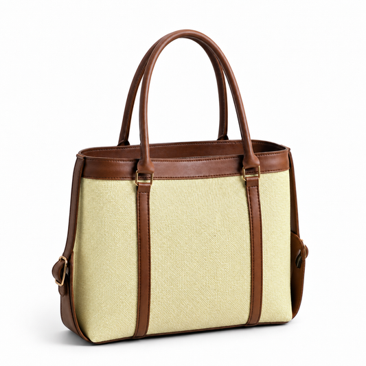 Grace Canvas Tote Bag Boski & Brown