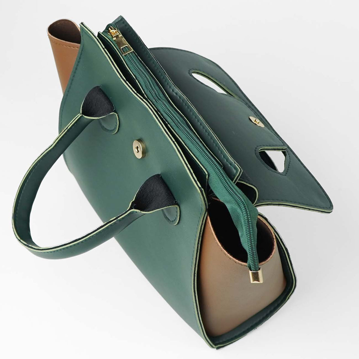 Greek set of 3 Bag green & brown - astorebags.pk