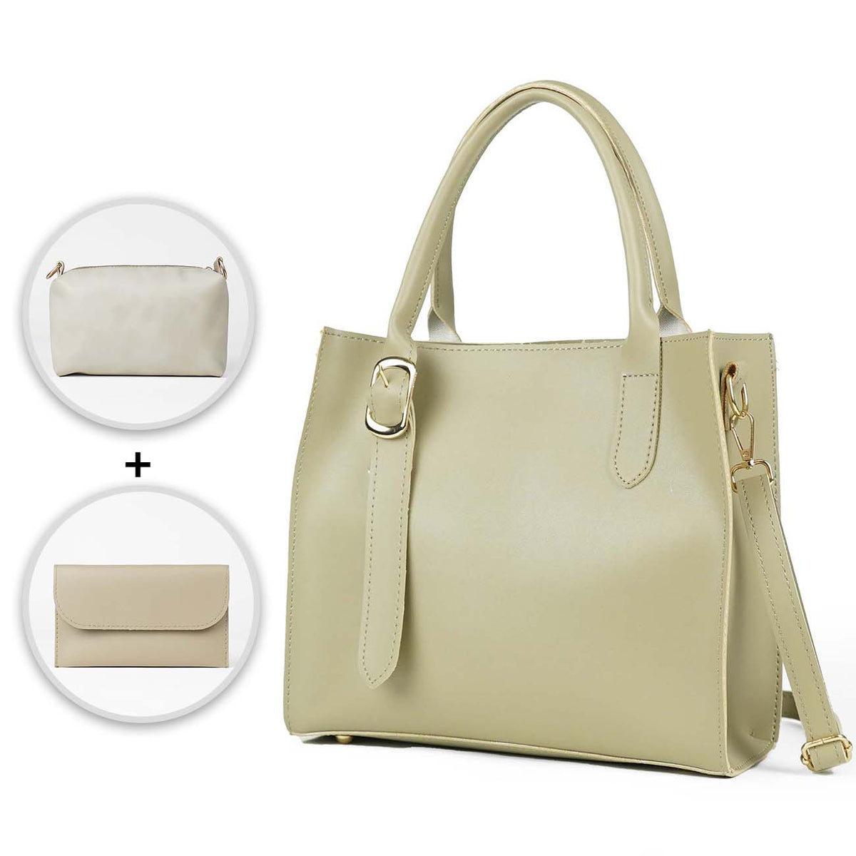 Posh set of 3 Bag beige - astorebags.pk