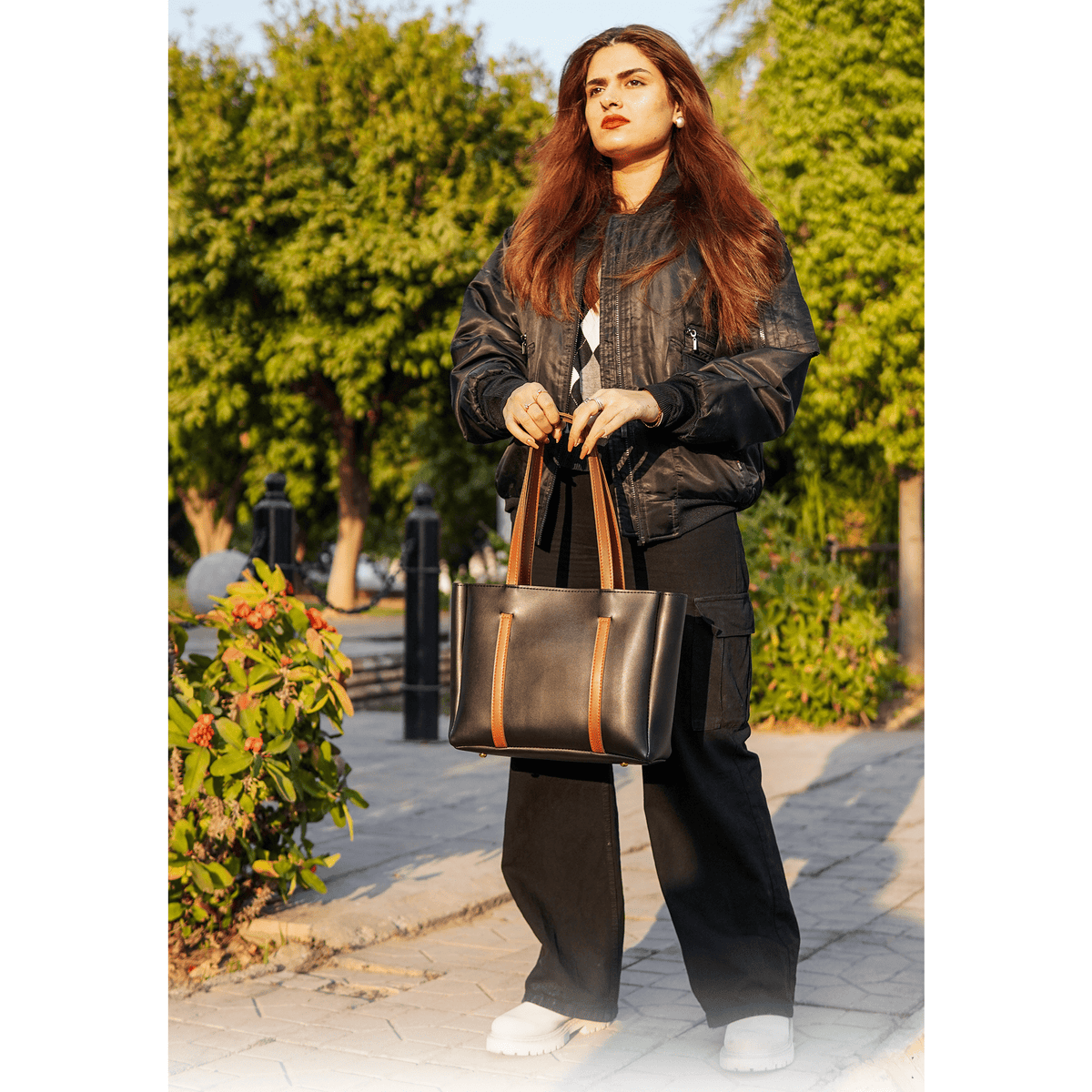 Stay Bag Black and Brown - astorebags.pk
