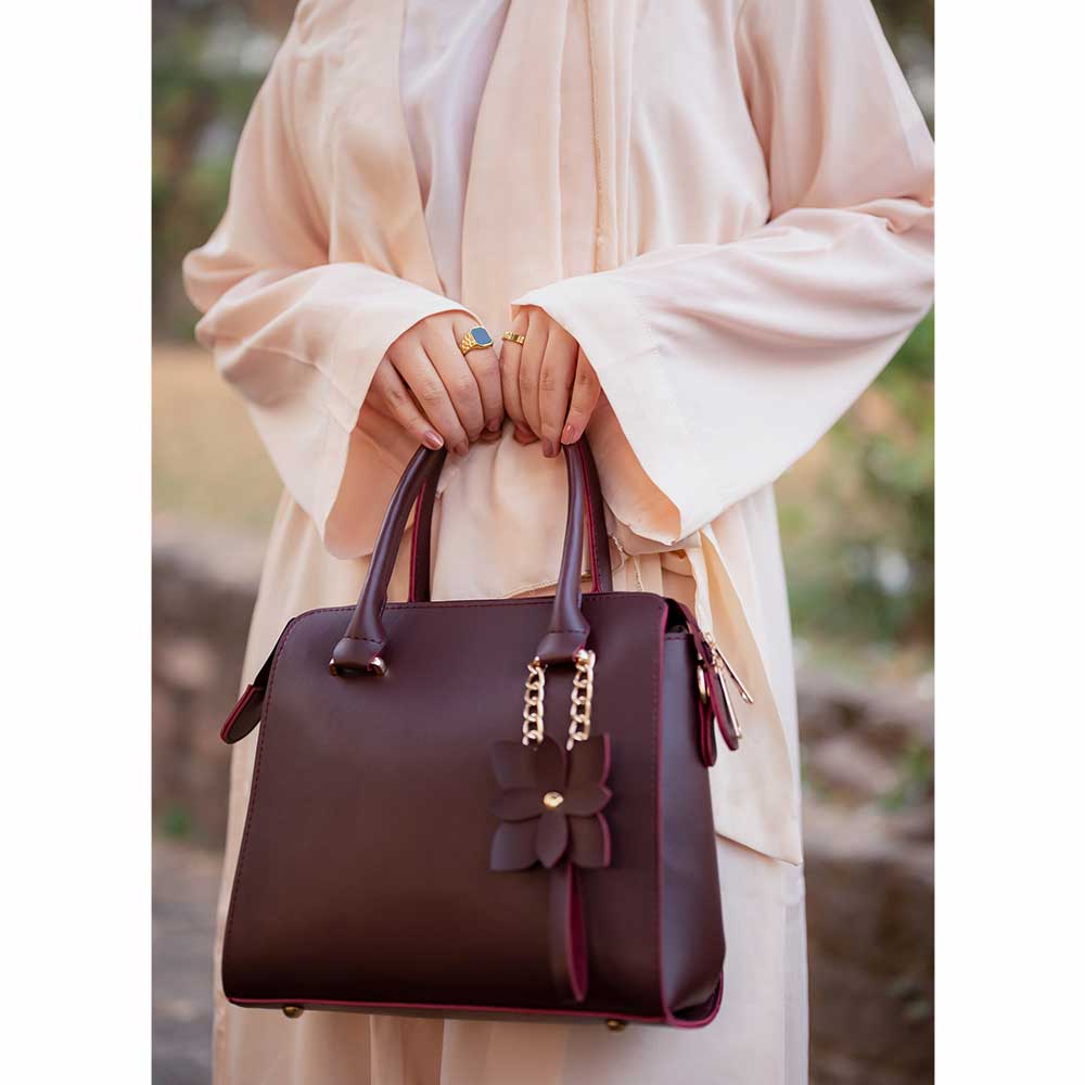 Floweret Bag Peach - astorebags.pk